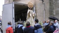 La imagen es introducida en el camión