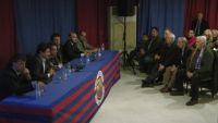 inauguración de la sede de la peña barcelonista