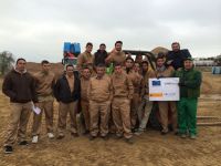 alumnos del curso de mozo de almacén