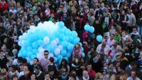 público en la carrerita 2014