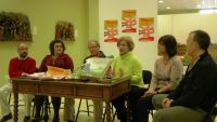 presentación de la cena de Cáritas
