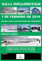 cartel de la excursión a la covatilla