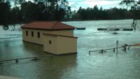 crecida en Don Benito, 13 febrero 2014