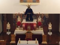 cristo orando en el huerto