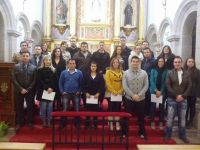 parejas en el cursillo prematrimonial