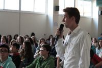 david morcillo dando la charla