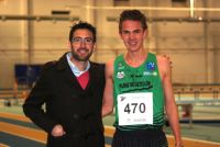 david morcillo con su entrenador