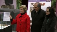 inauguración de la exposición de minerales