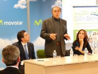 acto de presentación de la fibra óptica