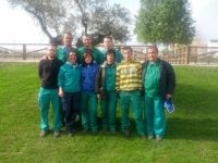 alumnos de jardinería