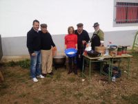 el concejal Joaquín Pineda con varios participantes