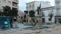 obras plaza Villanueva
