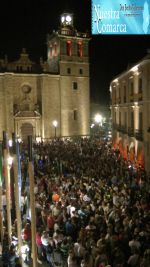plaza de España de Villanueva el 10 de abril de 2014