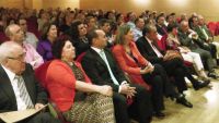 jurado y autoridades en el acto del premio Francisco Valdés