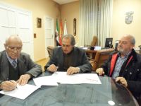 Casiano Blanco, Mariano Gallego y Antonio Lozano