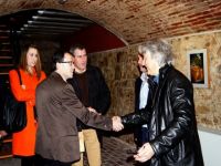 inauguración de la exposición de Regidor y Donaire