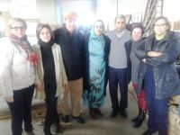 visita a la caravana saharaui