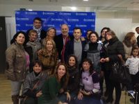 Jose Manuel Soto con admiradores