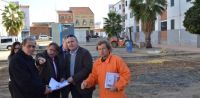 Del Moral con el alcalde de Don Benito visitando las mejoras