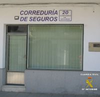 oficina de seguros de la detenida