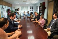 visita de Monago a Tomates del Guadiana