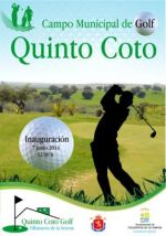 cartel inauguración campo de golf