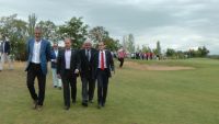 recorrido por el campo de golf