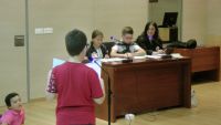 imagen del juicio simulado en Don Benito
