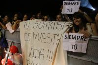público con Malú
