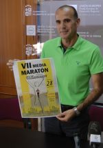 mejias presentando la media maraton