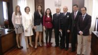 homenajeados con familiares