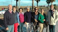 peregrinos a las Cruces