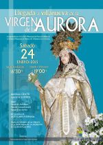 cartel de la Virgen de la Aurora
