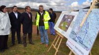 visita a las obras de la carretera Zalamea-Azuaga