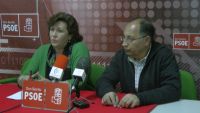 Tina Delgado y Juan Morcillo, del psoe