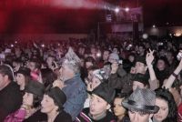 público en el concierto
