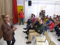 la presidenta de Cruz Roja, en su intervención