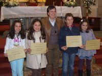 ganadores y la pregonera de las fiestas