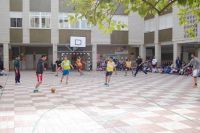 actividad deportiva en el colegio sagrado corazón