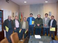alcaldes tras la firma