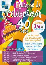 cartel del 40 aniversario