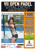 cartel open padel