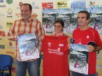 Valadés, en la presentación de la media maratón