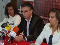jose luis quintana, junto a pilar morcillo y ana bahamonde