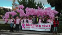 marcha contra el cáncer de mama