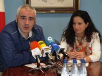 ruiz campos y la concejal Elisabeth Medina