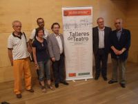 presentación de los talleres de teatro