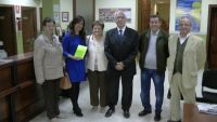 deme con familiares y miembros de Proines