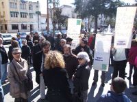 concentración en Don Benito