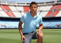alex en el Vicente Calderón (foto: web At Madrid)